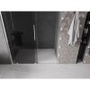Mexen Velar, posuvné sprchové dvere do otvoru 130 cm, 8mm šedé sklo, chrómová, 871-130-000-41-01