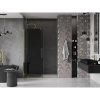 Mexen Velar, posuvné sprchové dvere do otvoru 150 cm, 8mm šedé sklo, zlatá lesklá, 871-150-000-41-50