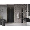 Mexen Velar, posuvné sprchové dvere do otvoru 110 cm, 8mm šedé sklo, zlatá matná, 871-110-000-41-55