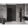 Mexen Velar, posuvné sprchové dvere do otvoru 130 cm, 8mm šedé sklo, medená matná, 871-130-000-41-65