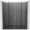 Mexen Velar Duo, posuvné sprchové dvere do otvoru 180 cm, 8mm šedé sklo, chrómová, 871-180-000-42-01