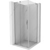 Mexen Velar L, sprchový kút s posuvnými dverami 90 x 90 cm, 8mm číre sklo, chrómová, 871-090-090-03-01