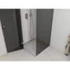 Mexen Roma, sprchovací kút 70 (dvere) x 70 (stena) cm, 6mm šedé sklo, chrómový profil, 854-070-070-01-40