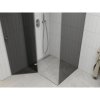 Mexen Roma, sprchovací kút 120 (dvere) x 70 (stena) cm, 6mm šedé sklo, chrómový profil, 854-120-070-01-40
