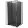 Mexen Velar L, sprchový kút s posuvnými dverami 120 x 85 cm, 8mm šedé sklo, chrómová, 871-120-085-43-01