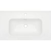 Deante Tubo, keramické umývadlo na zapustenie 803x460x175 cm, biela lesklá, DEA-CTU_6U8W