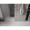 Mexen Velar L, posuvné sprchové dvere do otvoru 100 cm, 8mm sklo námraza, medená matná, 871-100-003-31-65