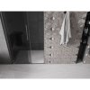 Mexen Velar L, posuvné sprchové dvere do otvoru 110 cm, 8mm šedé sklo, brúsený grafit, 871-110-003-41-95