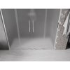 Mexen Velar L Duo, posuvné sprchové dvere do otvoru 200 cm, 8mm sklo námraza, chrómová, 871-200-003-32-01