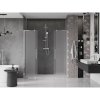 Mexen Velar L Duo, posuvné sprchové dvere do otvoru 200 cm, 8mm sklo námraza, chrómová, 871-200-003-32-01