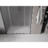 Mexen Velar L Duo, posuvné sprchové dvere do otvoru 140 cm, 8mm sklo námraza, grafit brúsený, 871-140-003-32-66