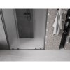 Mexen Velar L Duo, posuvné sprchové dvere do otvoru 140 cm, 8mm sklo námraza, grafit brúsený, 871-140-003-32-66