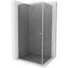 Mexen Pretoria sprchovací kút 70x90cm, 6mm sklo, chrómový profil-šedé sklo, 852-070-090-01-40