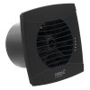 Cata, UC-12 T kúpeľňový ventilátor axiálny s časovačom, 12W, potrubie 120mm, čierna, 01302000