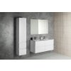 Aqualine, PANEDA umývadlová skrinka 119x55x45,2cm, biela, PN212