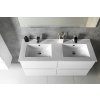 Aqualine, PANEDA umývadlová skrinka 119x55x45,2cm, biela, PN212