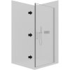 Cerano Porte, stenový profil 190 cm pre inštaláciu do niky pre dvere a zásteny Porte L/P, čierna matná, CER-CER-476318