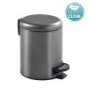 Gedy, POTTY Odpadkový kôš 5l, Soft Close, grafitová, 330981