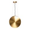 Toolight, LED závesné stropné svietidlo 30cm APP1377-C, zlatá matná-čierna, OSW-05185