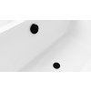 Polysan, Vaňová súprava s napúšťaním, bovden, dĺžka 600mm, zátka 72mm, čierna matná, 71851.21
