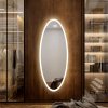 Rea Oval, LED zrkadlo 50x120cm WWA, HOM-06502