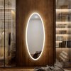 Rea Oval, LED zrkadlo 50x120cm WWA, HOM-06502