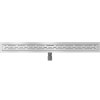 Mexen Flat nerezový sprchový žľab 100 cm vzor M01, 1020100-15