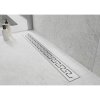 Mexen Flat nerezový sprchový žľab 70 cm vzor M15, 1024070-15