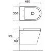 52768 1 mexen rico rimless misa zavesna so sedatkom volne padajucim 48 x 35 cm biela 30721000