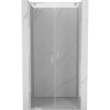 Mexen Exo, dvojité krídlové sprchové dvere 80x200 cm, 6mm číre sklo, chrómový profil, 8182-080-000-01-00