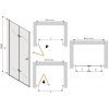 53149 2 mexen lima sprchove skladacie dvere do otvoru 90 cm 856 090 000 01 00