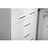 Aqualine, ZOJA/KERAMIA FRESH skrinka vysoká 50x184x29cm, biela, zásuvky, 51291