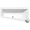 Polysan, ANDRA R SLIM asymetrická vaňa 180x90x45cm, biela, 78771S