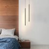 Toolight, LED stropné svietidlo 100cm, 18W, APP1449-C, čierna matná, OSW-04186
