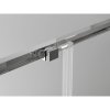 Mexen Exo, sprchovací kút s posuvnými dverami 140 x 85 cm, 6mm číre sklo, chrómový profil, 8151-140-085-01-00