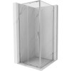 Mexen Exo, sprchovací kút s posuvnými dverami 90 x 90 cm, 6mm číre sklo, chrómový profil, 8151-090-090-01-00