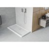 Mexen SLIM - Obdĺžniková sprchová vanička 130x70x5cm + chrómový sifón, biela, 40107013