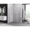 Mexen Exo, sprchovací kút s krídlovými dverami 105 x 75 cm, 6mm číre sklo, chrómový profil, 819-105-075-01-00