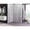 Mexen Exo, sprchovací kút s krídlovými dverami 150 x 75 cm, 6mm číre sklo, chrómový profil, 819-150-075-01-00