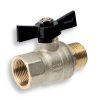 Novaservis, Luxusní kulový plnoprůtočný kohout - motýlek ŠM 3/4", KMH21