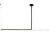 Toolight, LED stropné svietidlo 140cm, 14W, APP1660-CP, čierna, OSW-06994