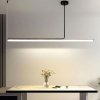 Toolight, LED stropné svietidlo 140cm, 14W, APP1660-CP, čierna, OSW-06994