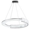 Toolight, LED krištáľové osvetlenie 60cm, APP1529-CP60, chrómová, OSW-06401