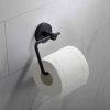 CERANO - Nástenný držiak toaletného papiera Lineo - čierna matná, CER-CER-479551