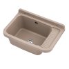 Gamma Gradia, univerzálna plastová výlevka 50,8x33,8x24 cm, béžová, GMA-KGG50-B