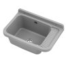 Gamma Gradia, univerzálna plastová výlevka 50,8x33,8x24 cm, šedá, GMA-KGG50-G