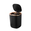 Gamma, automatický odpadkový kôš 12L, čierna-ružové zlato, GMA-KA-BK