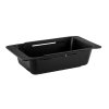 Gamma, teleskopický košík do drezu, čierna matná, GMA-KOP-BK
