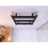 Erga Simple, vykurovacie teleso 700x500 mm, 275 W, čierna, ERG-LAV-SIMP-7050-BK