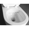 Sapho, HANDICAP závesná WC misa predĺžená, Rimless, 37x70 cm, biela, TU1206
